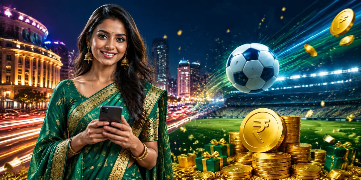 Vibrant scene of MG Road Bangalore with football betting in India
